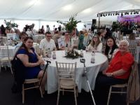 Image with some of our volunteers at the special lunch